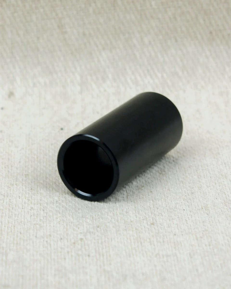 12 Bar Slides Aluminium Guitar Slide Boogie Woogie Black - Image 3