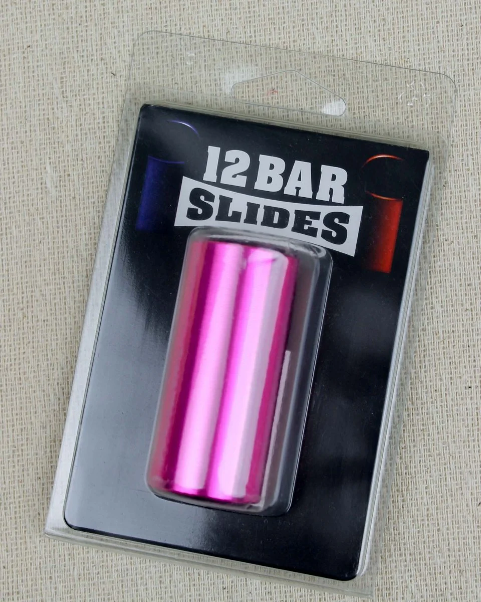 12 Bar Slides Aluminium Guitar Slide Delta Rose - Image 4