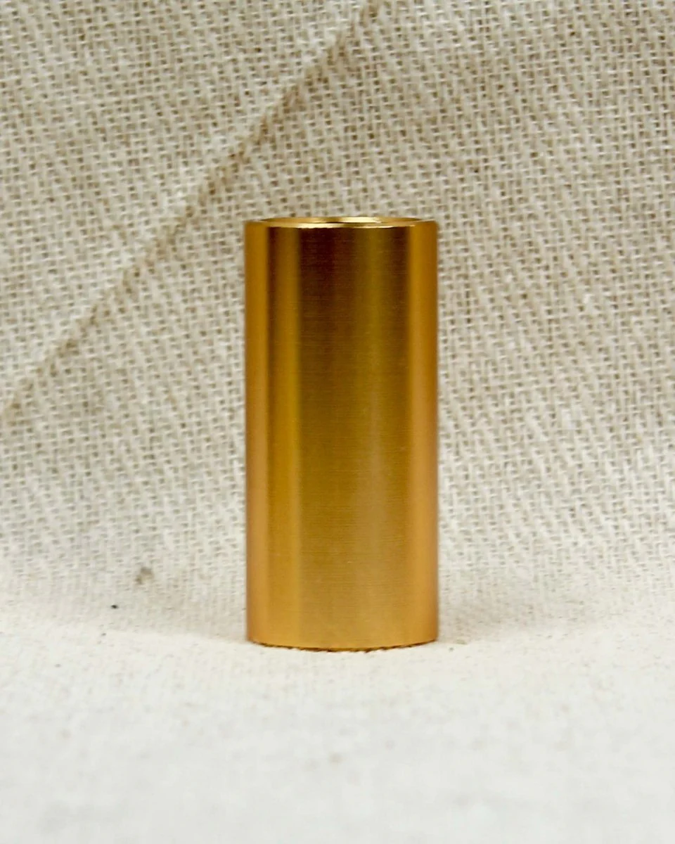 12 Bar Slides Aluminium Guitar Slide Gold Rush - Image 3