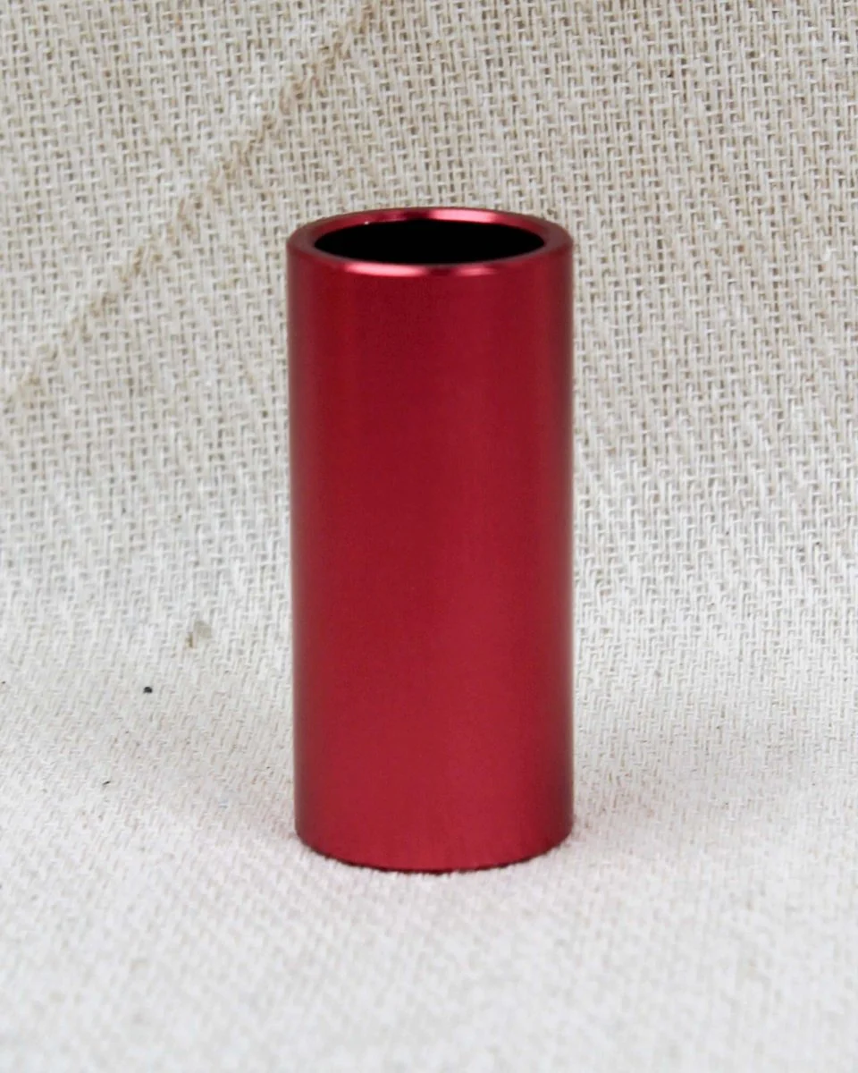 12 Bar Slides Aluminium Guitar Slide Lucifer Red - Image 3
