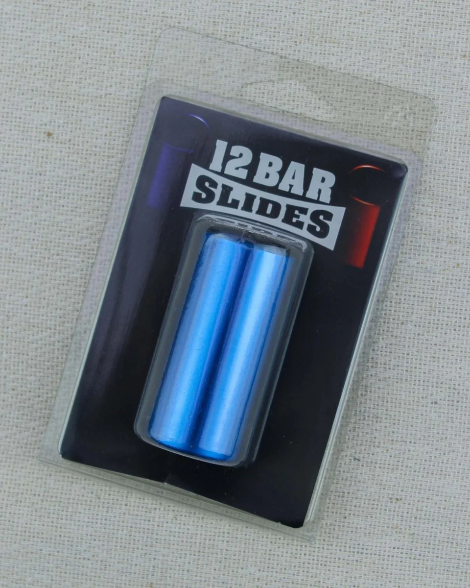 12 Bar Slides Aluminium Guitar Slide New Orleans Blue - Image 3