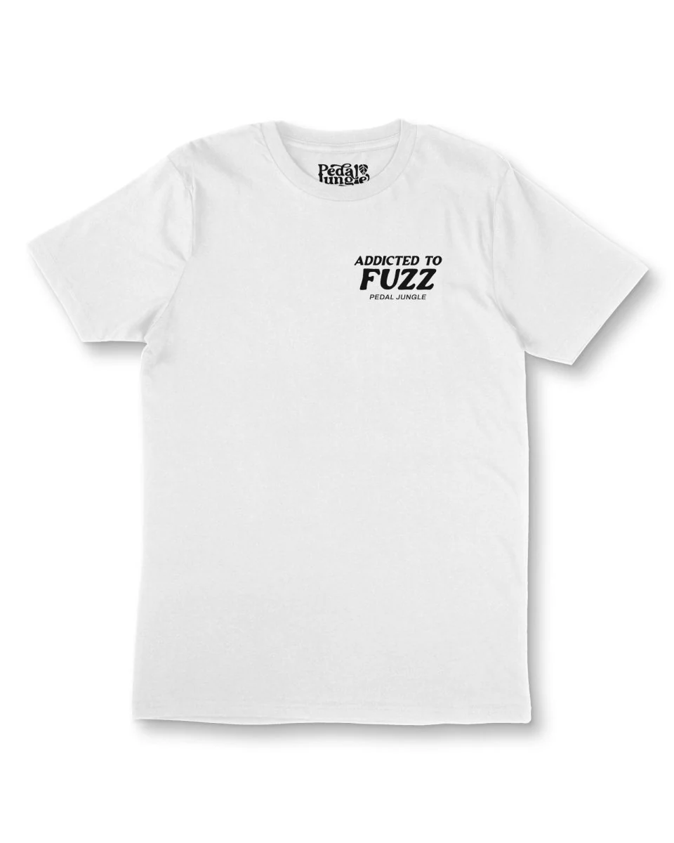 Addicted To Fuzz Organic Vegan T-shirt White - Image 6