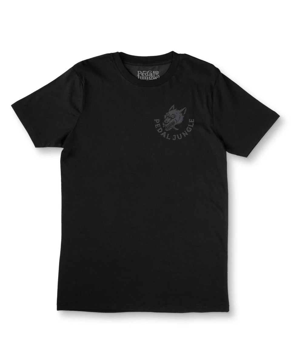 Always On The Hunt Organic Vegan T-shirt Black - Image 3