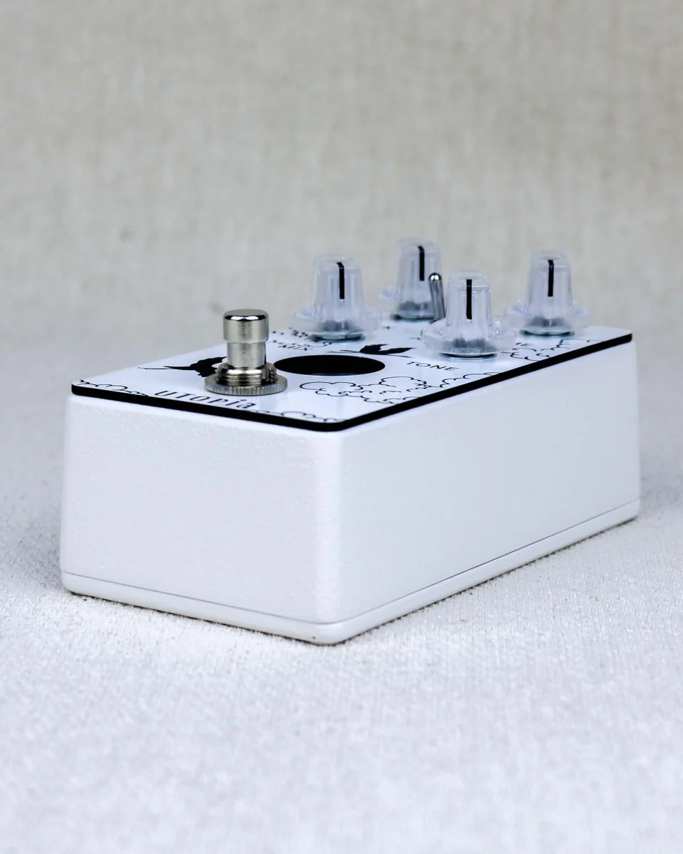 Anasounds Utopia Mk2 Delay Limited Edition White FX Pedal [Used] - Image 4