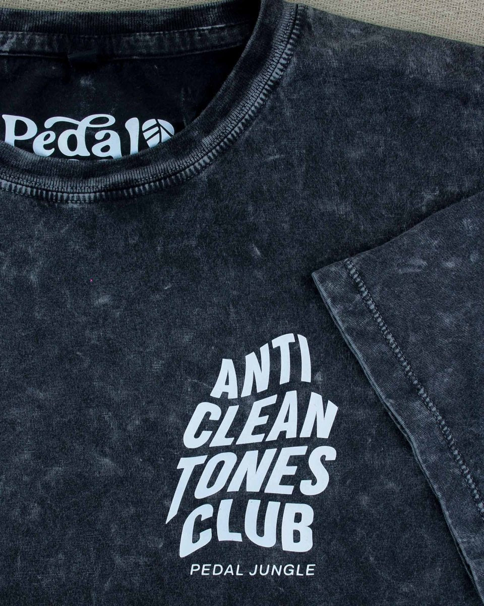 Anti Clean Tones Club Organic Vegan T-shirt Acid Black - Image 3
