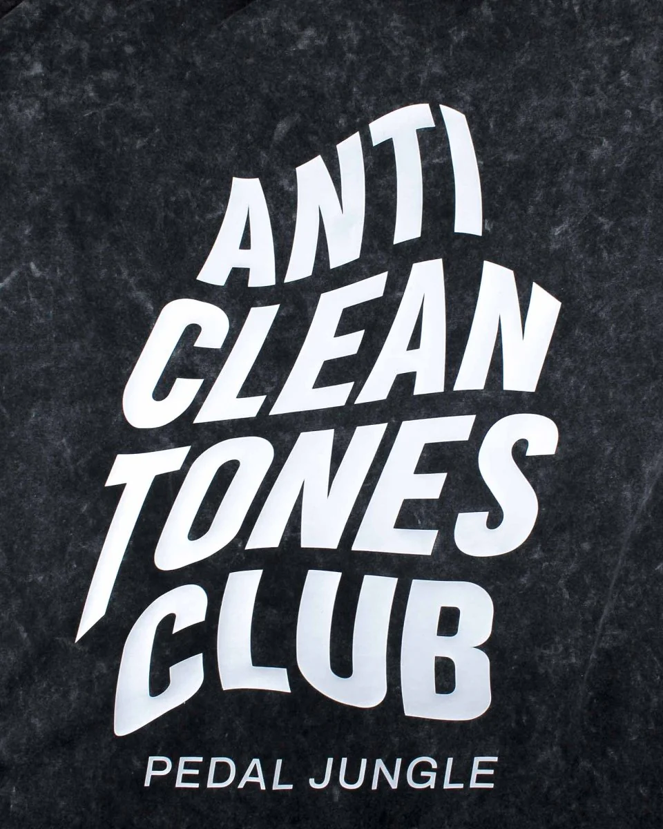 Anti Clean Tones Club Organic Vegan T-shirt Acid Black - Image 4