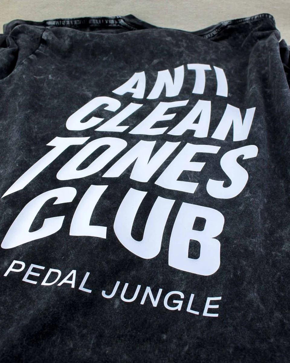 Anti Clean Tones Club Organic Vegan T-shirt Acid Black - Image 6
