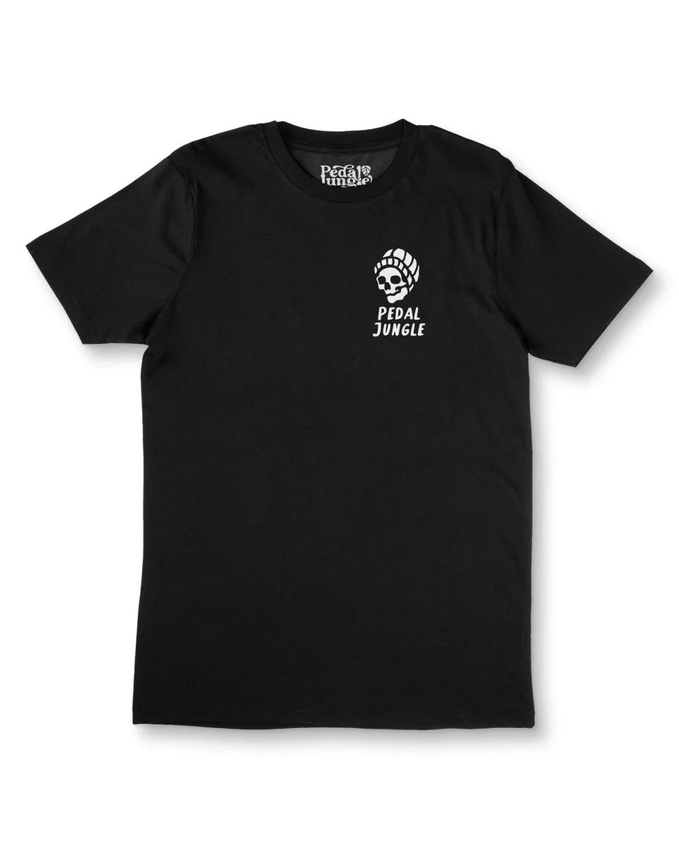 Coffee, Guitar & The Open Road Organic T-shirt Black - Image 8
