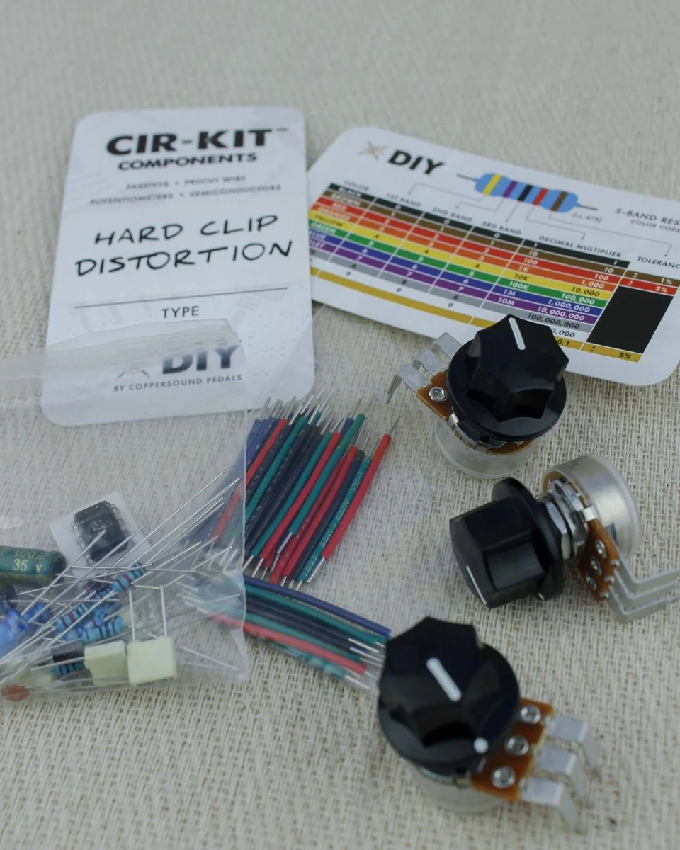 CopperSound Pedals DIY Cir-Kit Components Hard Clip Distortion - Image 3