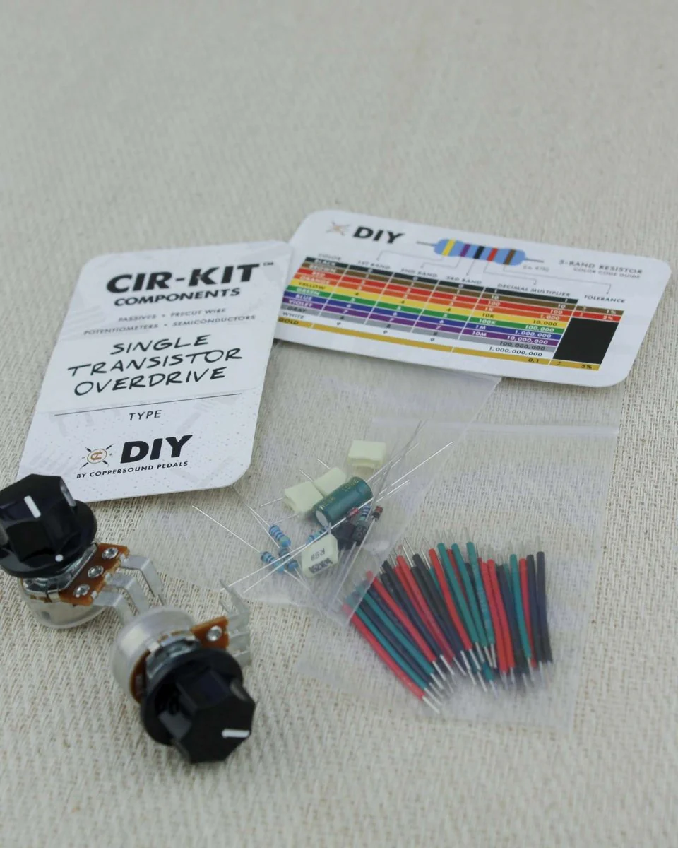 CopperSound Pedals DIY Cir-Kit Components Single Transistor Overdrive - Image 4