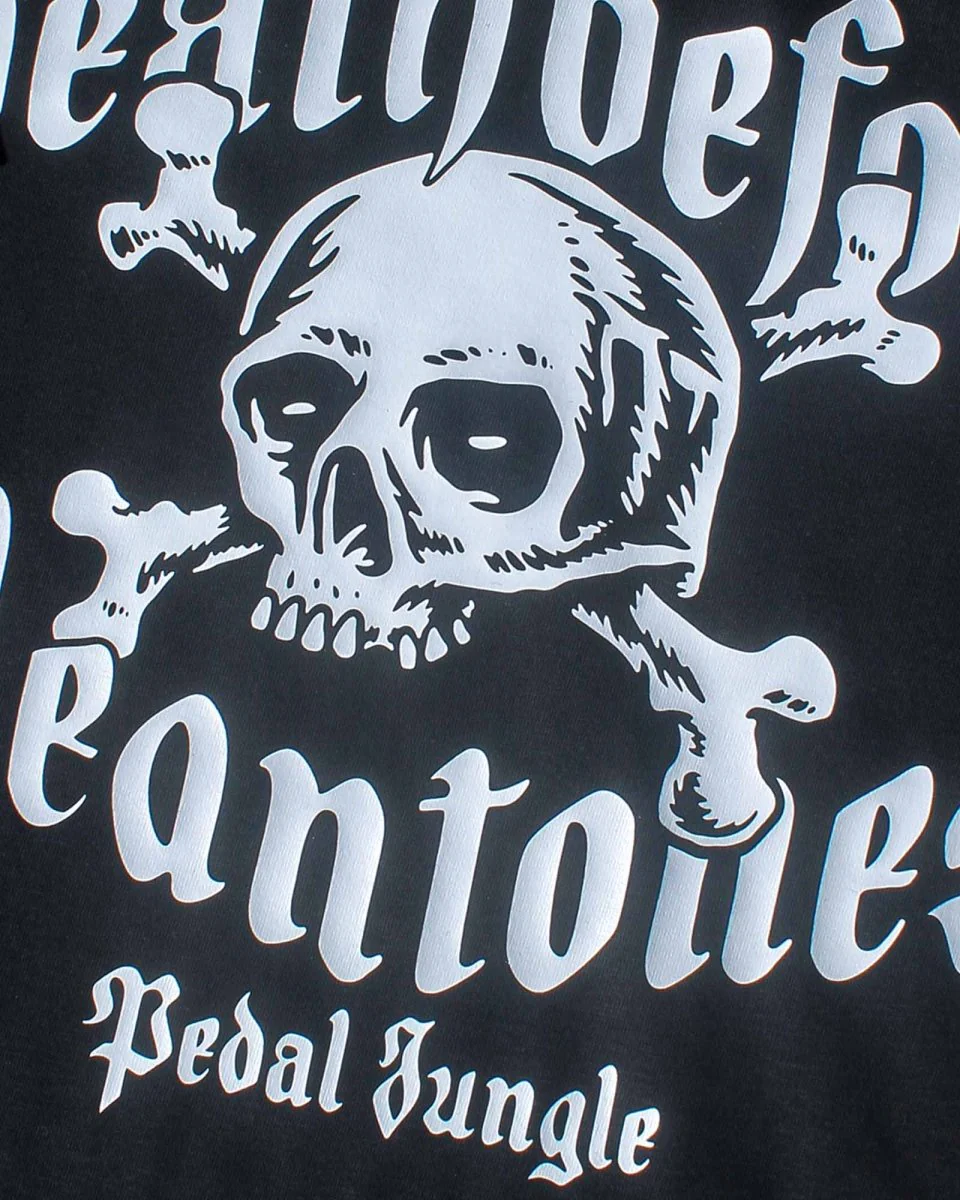Death Before Clean Tones Organic Vegan T-shirt Black - Image 3