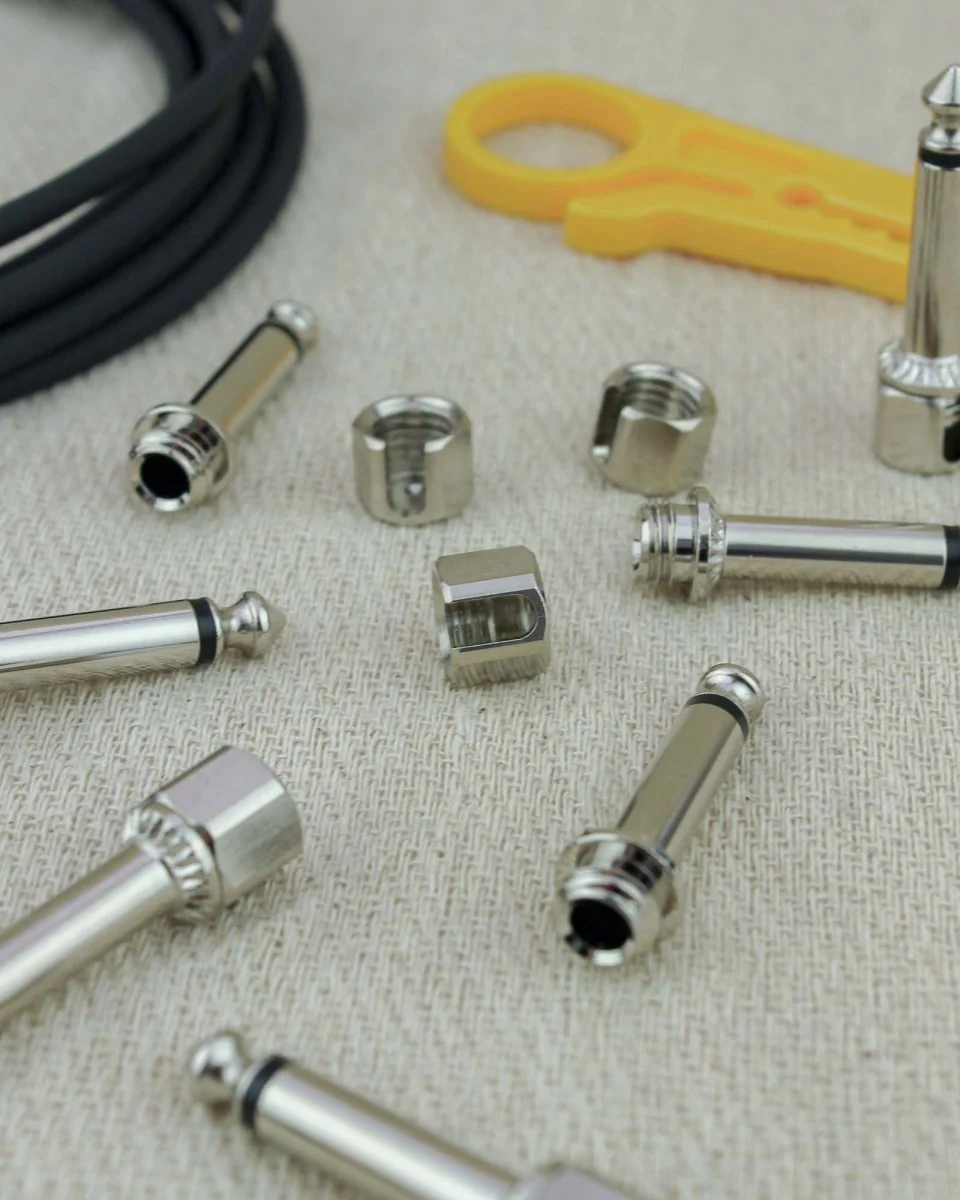 Evidence Audio SIS DIY Solderless Patch Cable Kit Large Nickel - Image 2