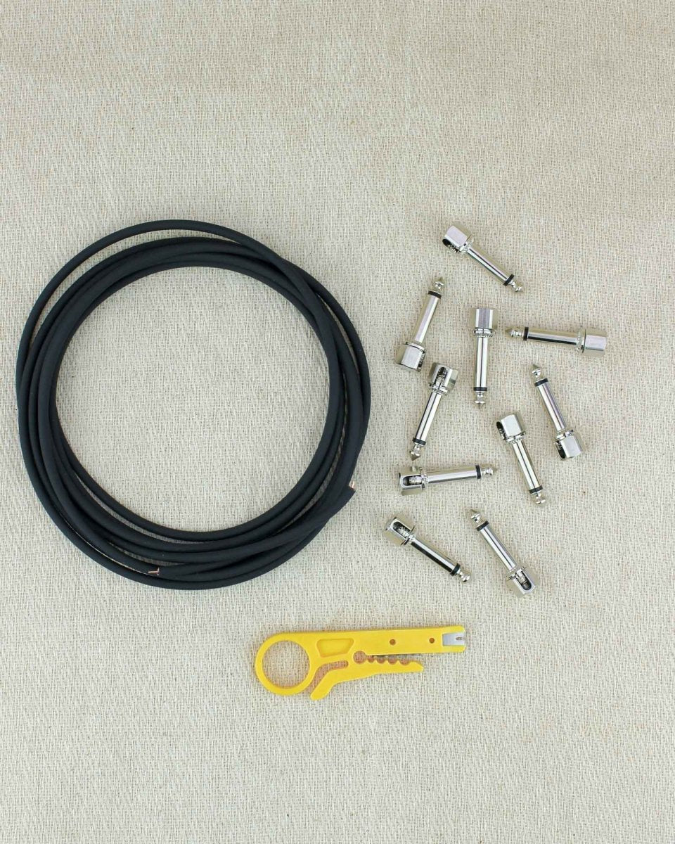 Evidence Audio SIS DIY Solderless Patch Cable Kit Large Nickel - Image 5