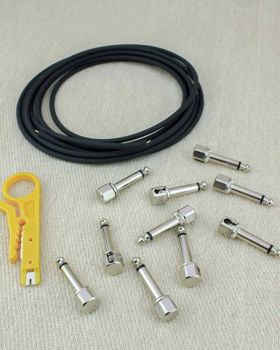 Evidence Audio SIS DIY Solderless Patch Cable Kit Large Nickel - Image 6