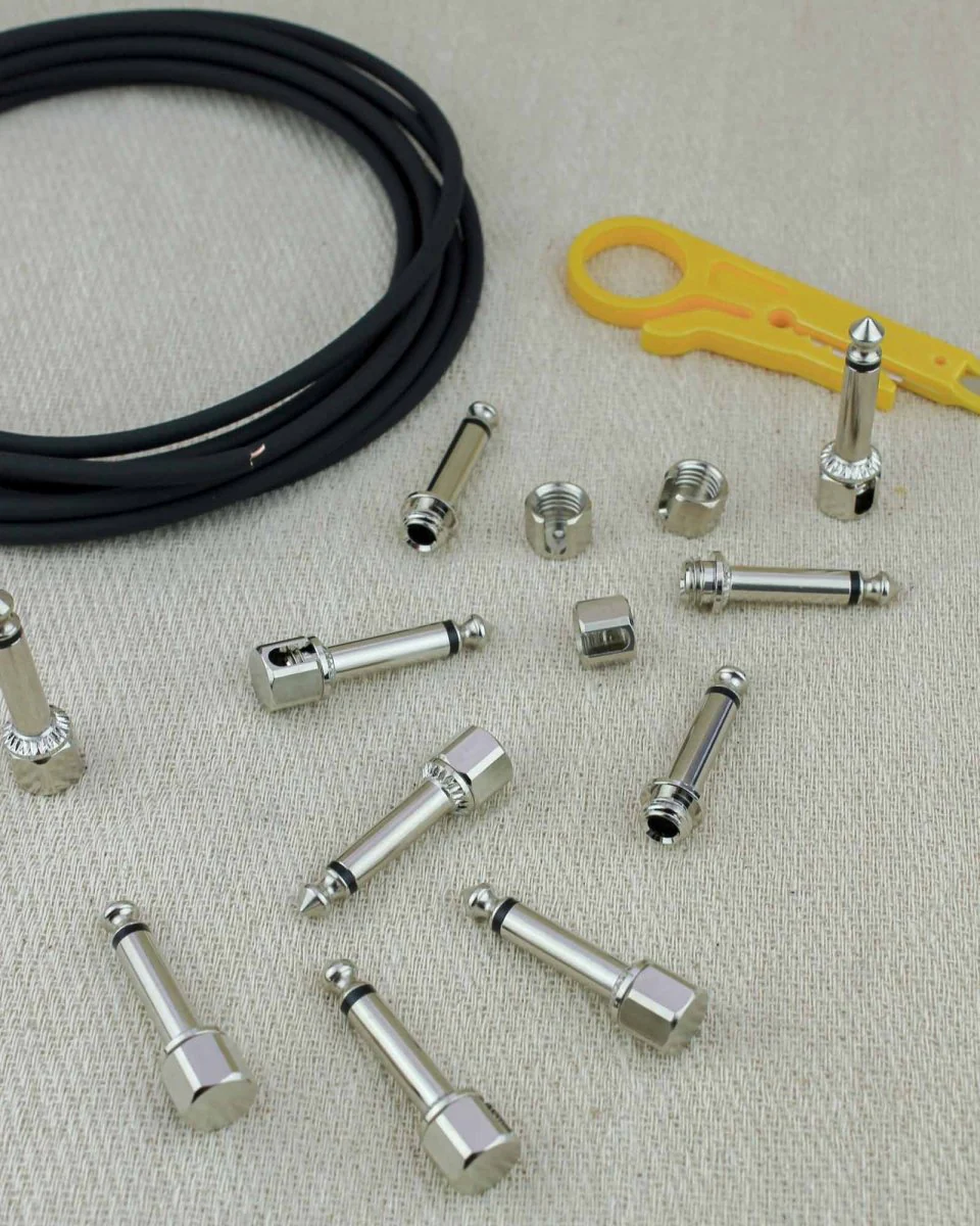 Evidence Audio SIS DIY Solderless Patch Cable Kit Large Nickel - Image 7