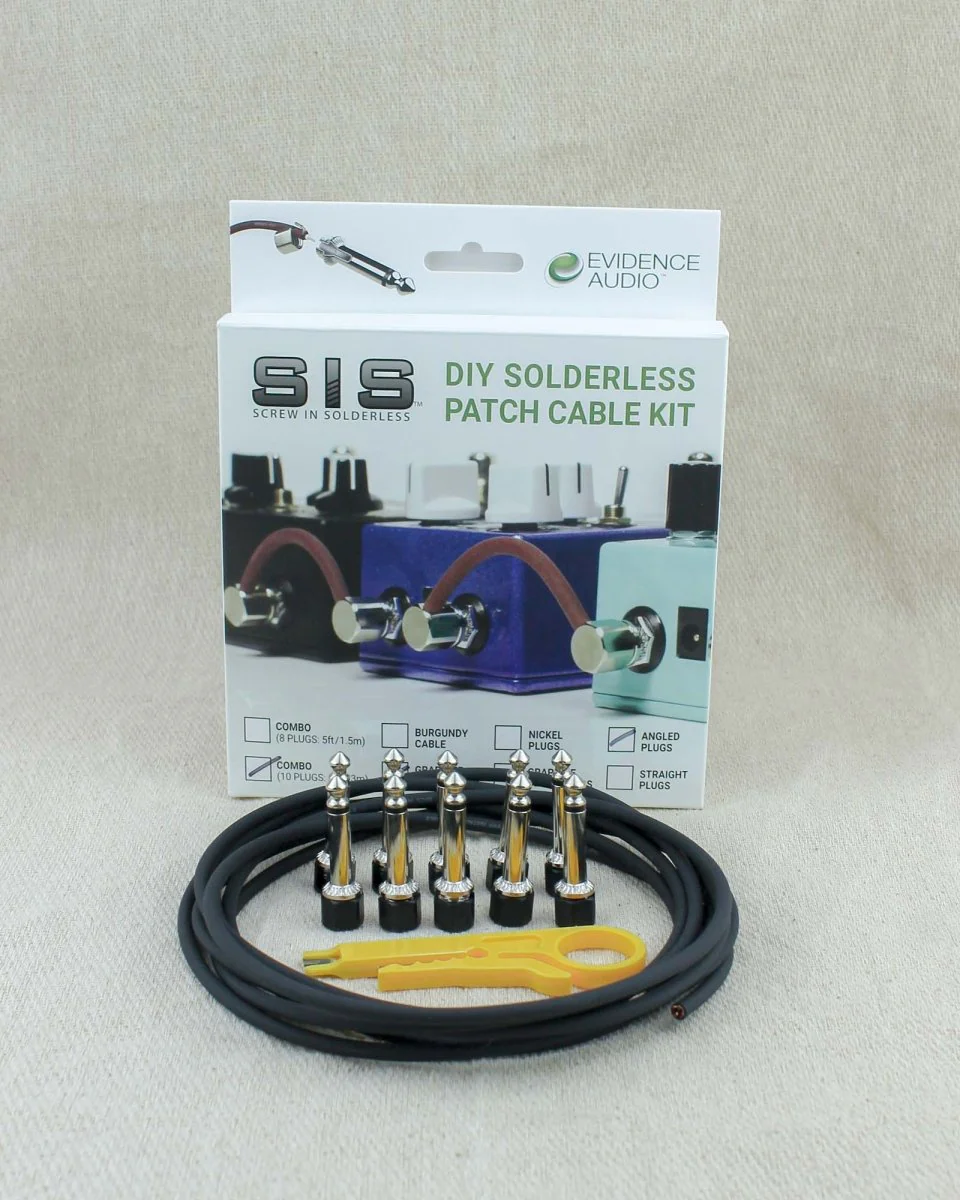 Evidence Audio SIS DIY Solderless Patch Cable Kit Large Stealth - Image 3
