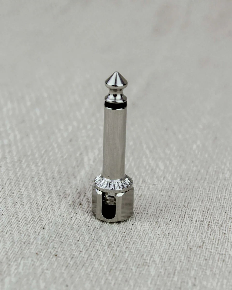 Evidence Audio SIS DIY Solderless Right Angle Connector Nickel - Image 3