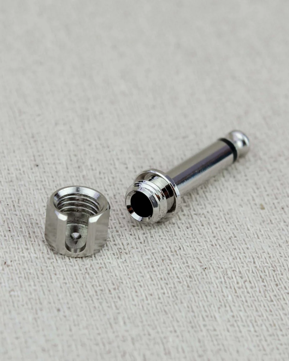 Evidence Audio SIS DIY Solderless Right Angle Connector Nickel - Image 4