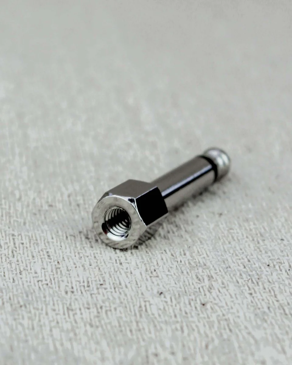 Evidence Audio SIS DIY Solderless Straight Connector Nickel - Image 3