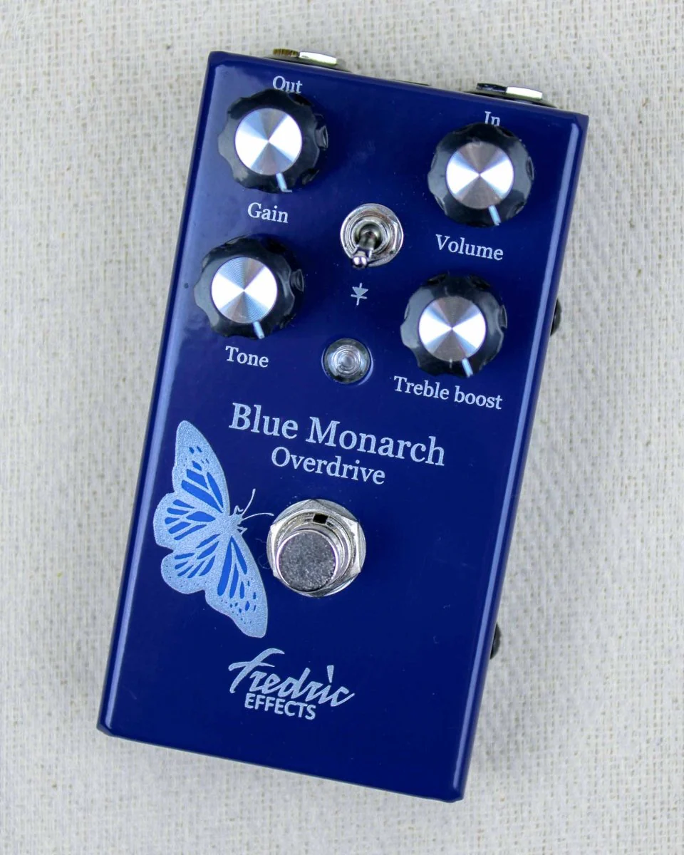 Fredric Effects Blue Monarch Overdrive FX Pedal - Image 3