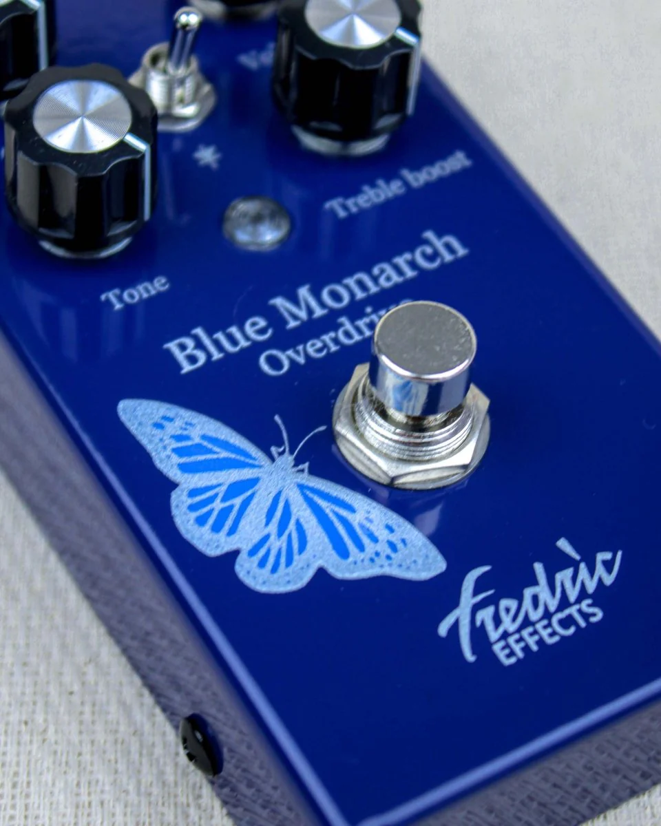 Fredric Effects Blue Monarch Overdrive FX Pedal - Image 4