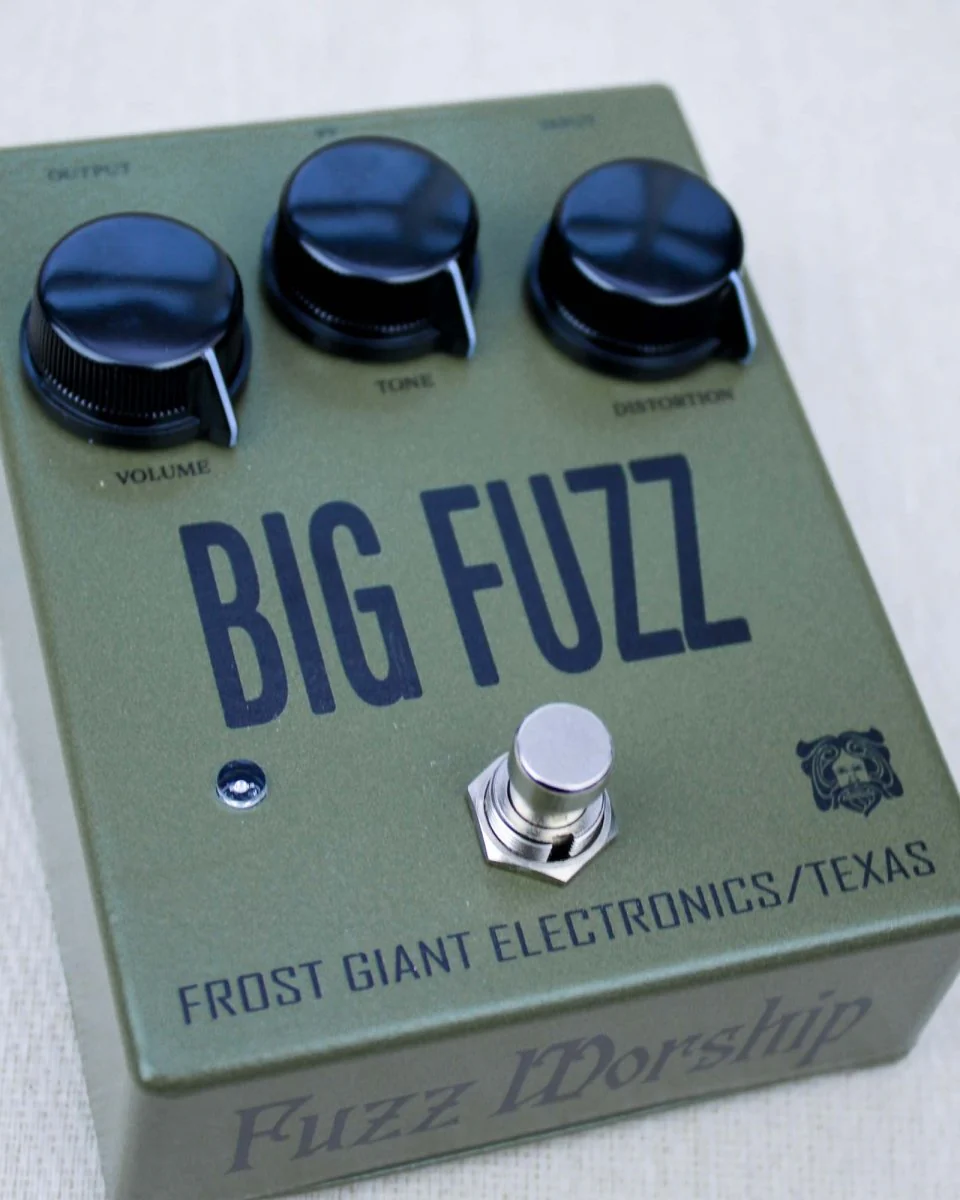Frost Giant Electronics Big Fuzz FX Pedal [Tall Font Green Bubble] - Image 6