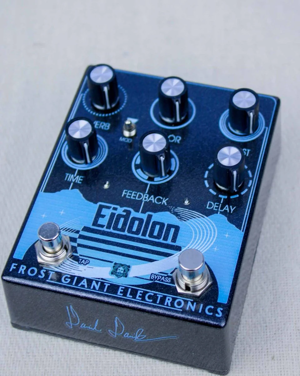 Frost Giant Electronics Eidolon Delay Reverb & Clean Boost FX Pedal - Image 3