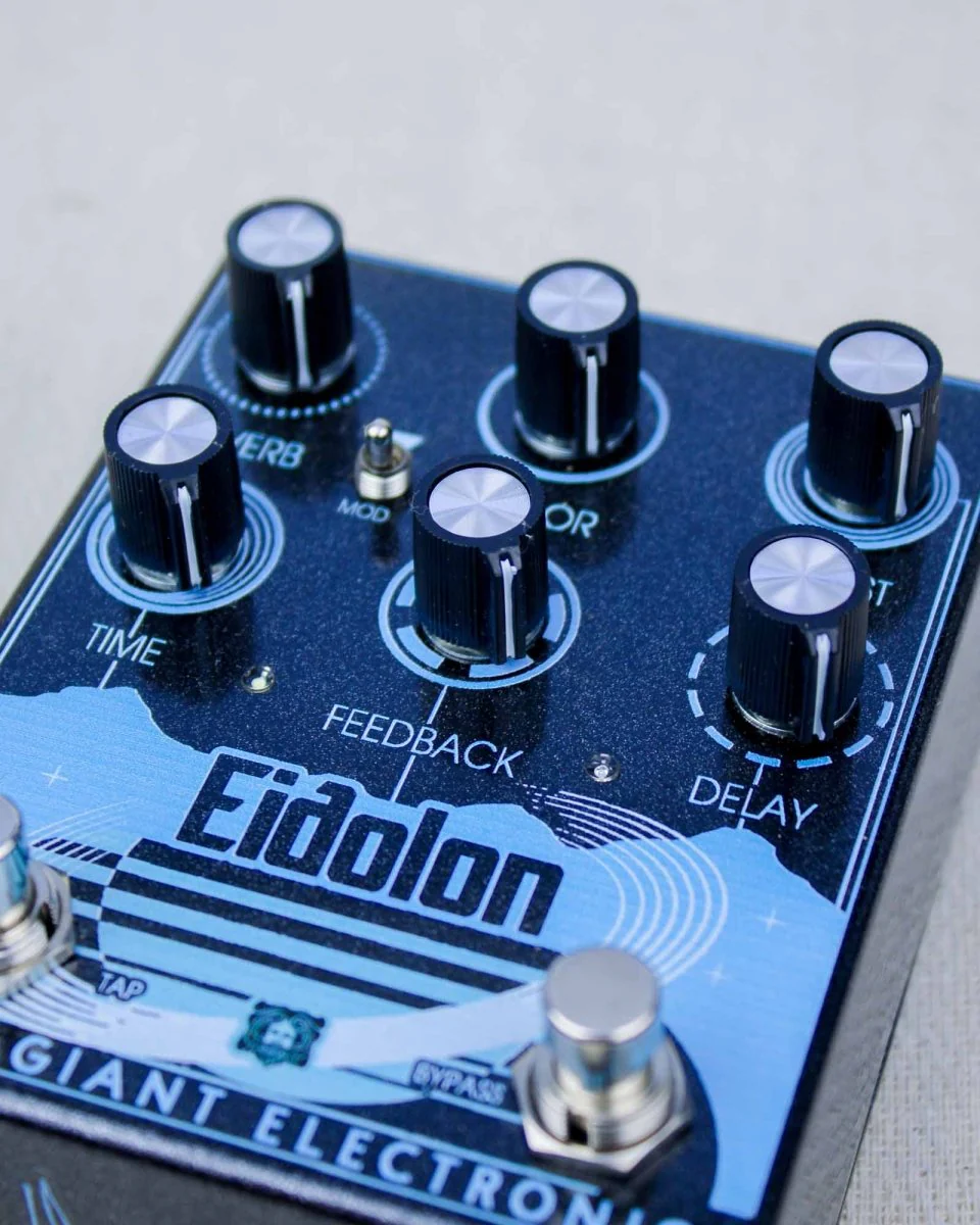 Frost Giant Electronics Eidolon Delay Reverb & Clean Boost FX Pedal - Image 4