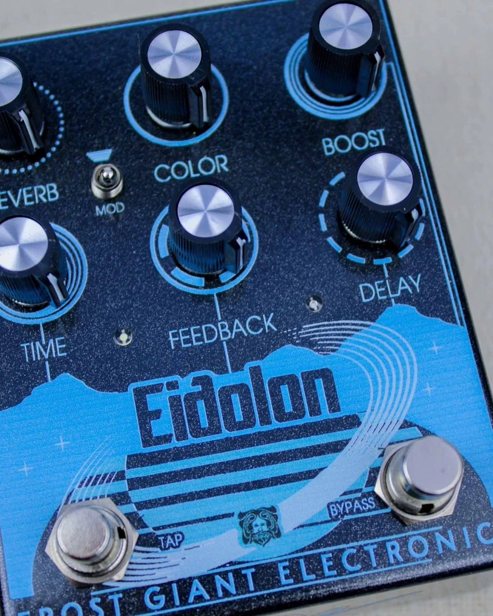 Frost Giant Electronics Eidolon Delay Reverb & Clean Boost FX Pedal - Image 8