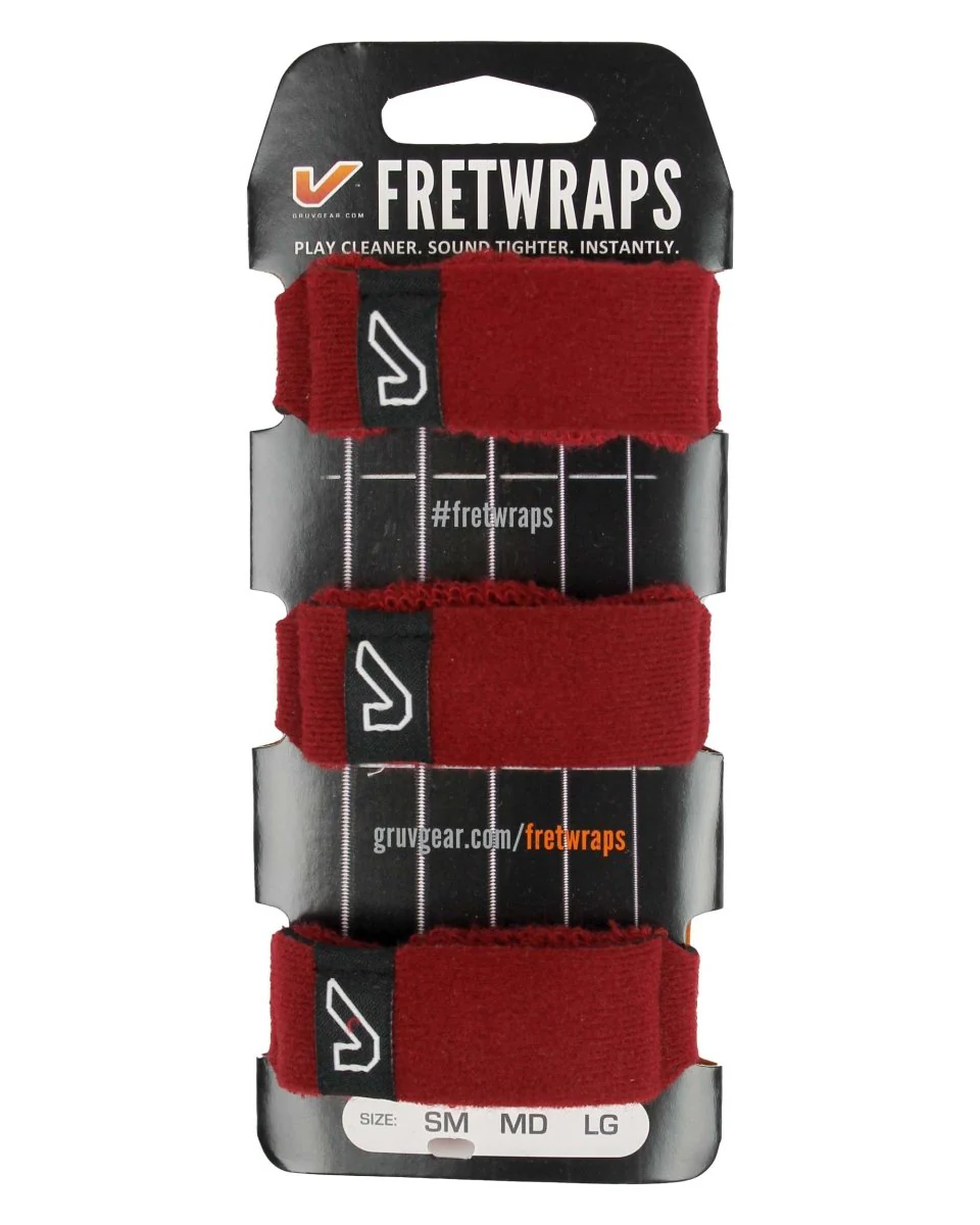 Gruv Gear Fretwraps String Muters 3-Pack [Red]