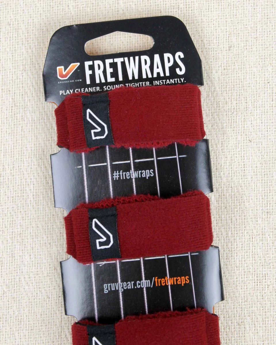 Gruv Gear Fretwraps String Muters 3-Pack [Red] - Image 3