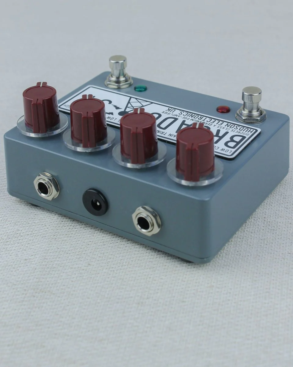 Hudson Electronics Dual Foot Switch Broadcast Preamp FX Pedal - Image 5
