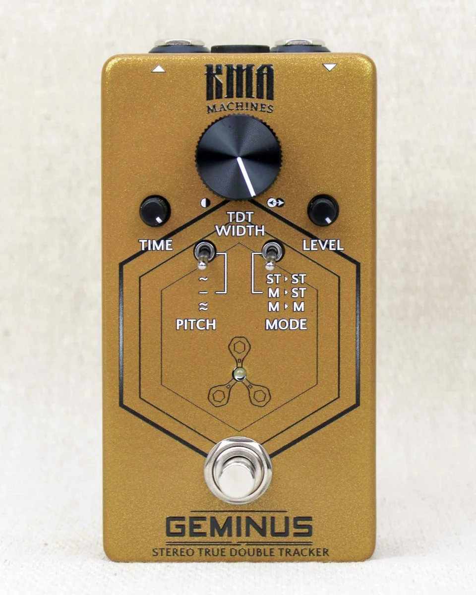 KMA Machines Geminus Stereo True Double Tracker FX Pedal - Image 4