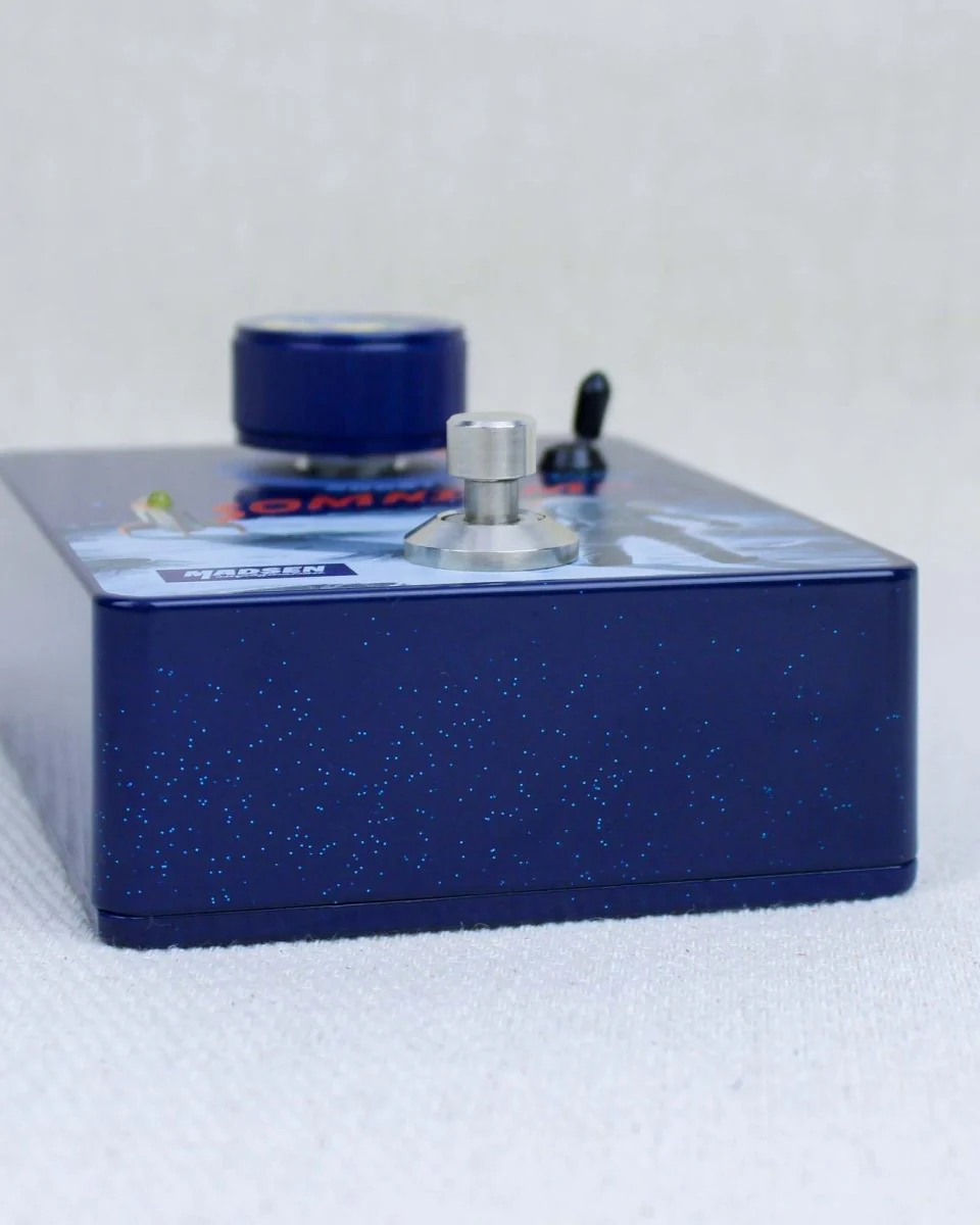 Madsen Amplification Somnium Ge Boost Blue Sparkle FX Pedal [Used] - Image 10