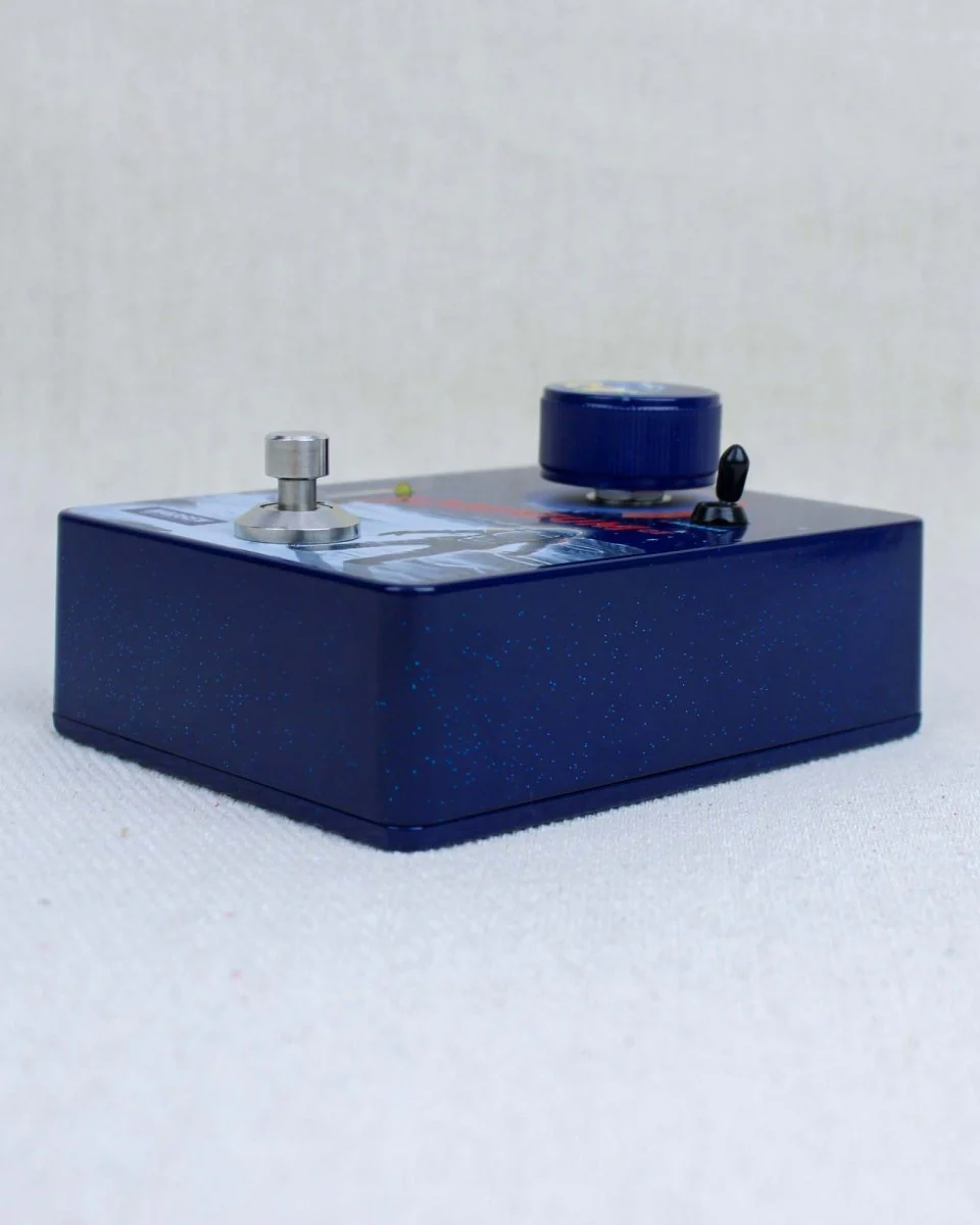 Madsen Amplification Somnium Ge Boost Blue Sparkle FX Pedal [Used] - Image 5
