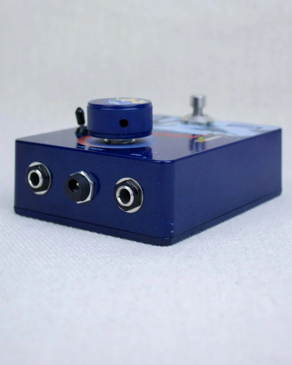 Madsen Amplification Somnium Ge Boost Blue Sparkle FX Pedal [Used] - Image 6