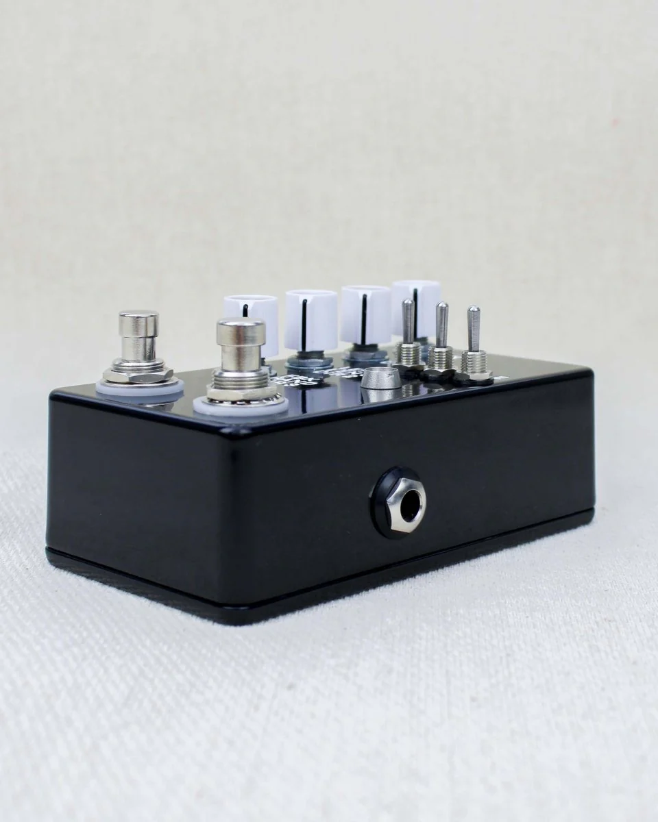 Montreal Assembly Count to 5 Delay Sampler Black/White FX Pedal [Custom Batch #005] - Image 8