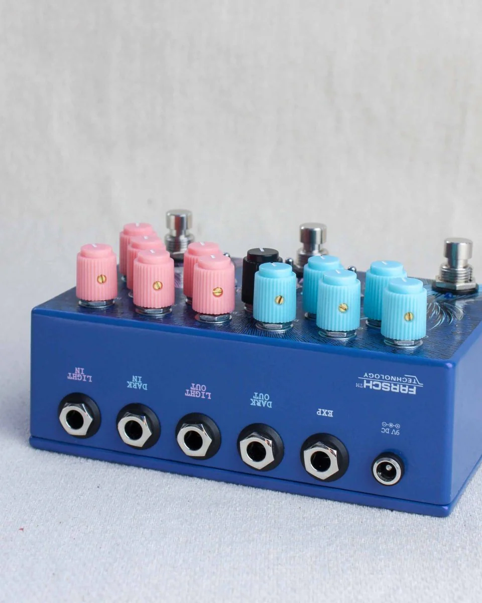 Old Blood Noise Endeavors Dark Light Dual Reverb FX Pedal [Blueberry Dusk] - Image 10