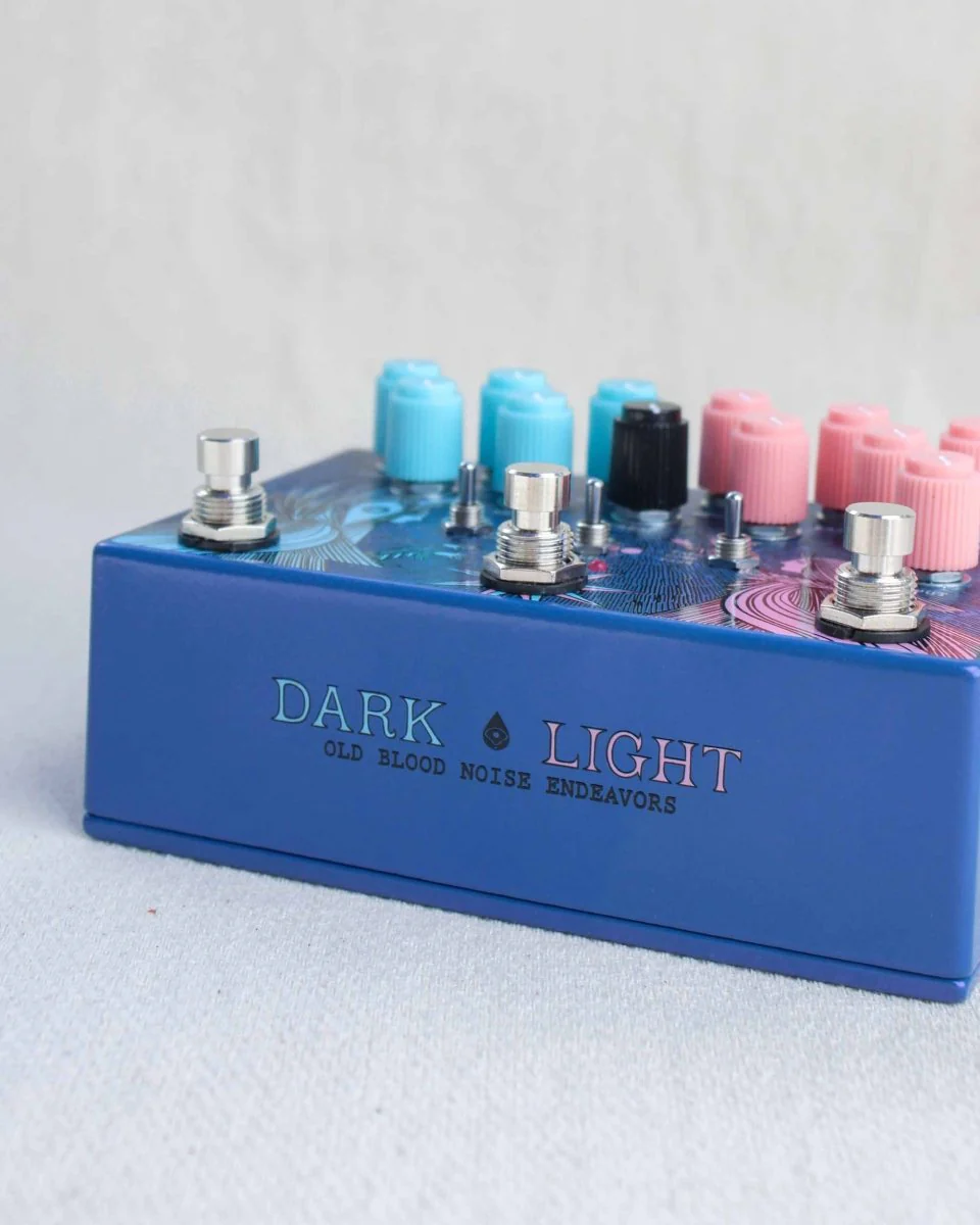Old Blood Noise Endeavors Dark Light Dual Reverb FX Pedal [Blueberry Dusk] - Image 11