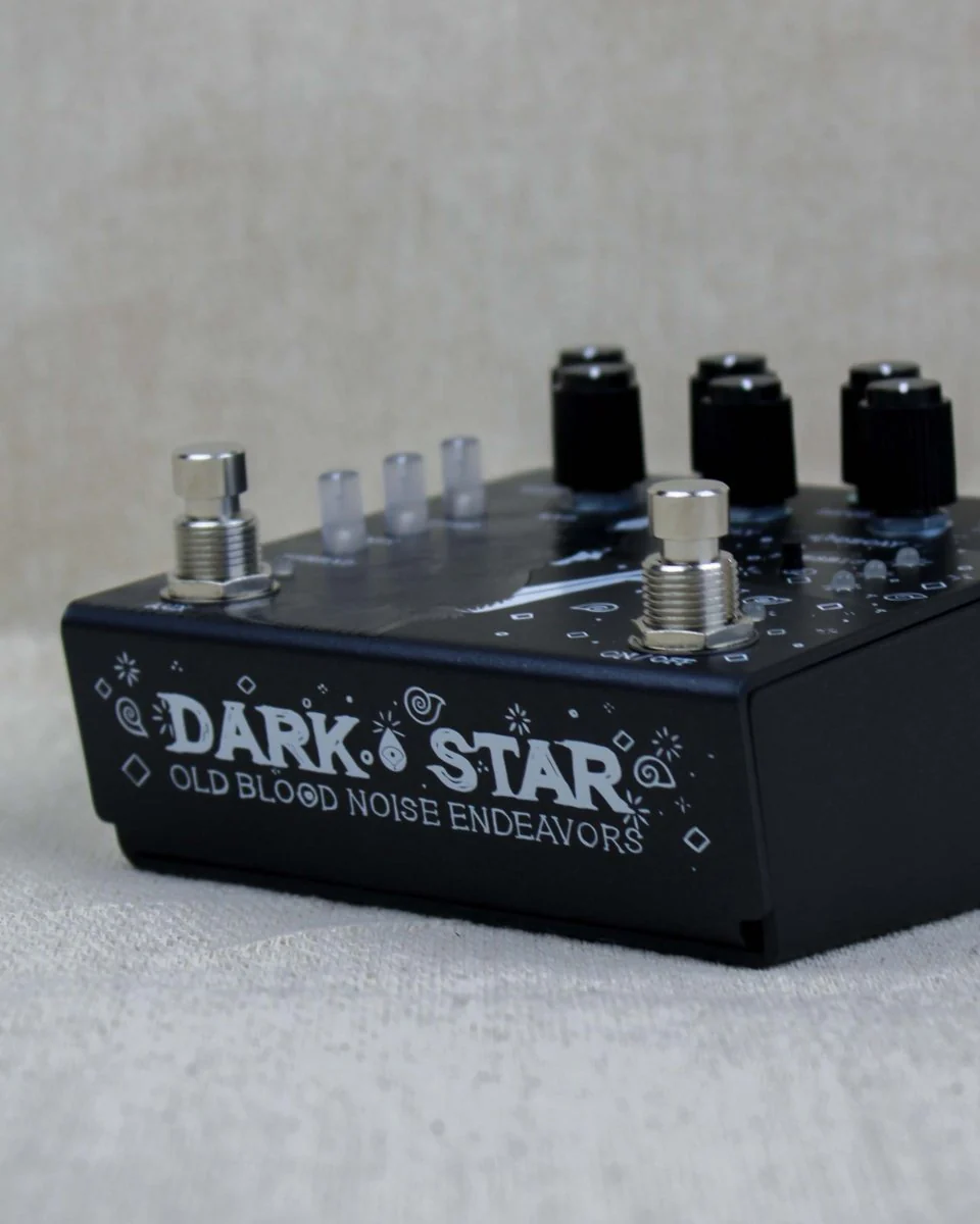 Old Blood Noise Endeavors Dark Star Stereo Soundscape Reverb FX Pedal [Black] - Image 5