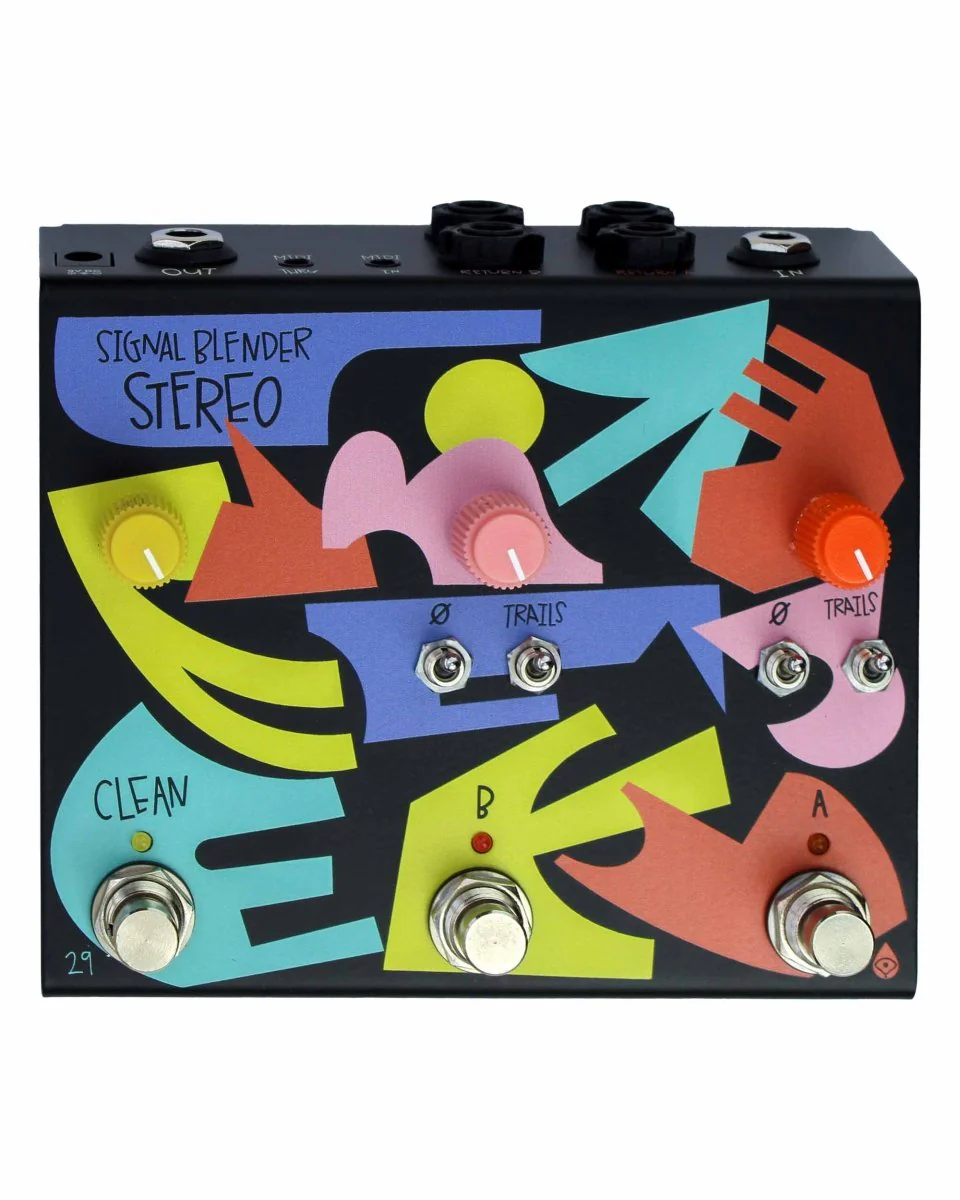 Old Blood Noise Endeavors Signal Blender Stereo FX Pedal