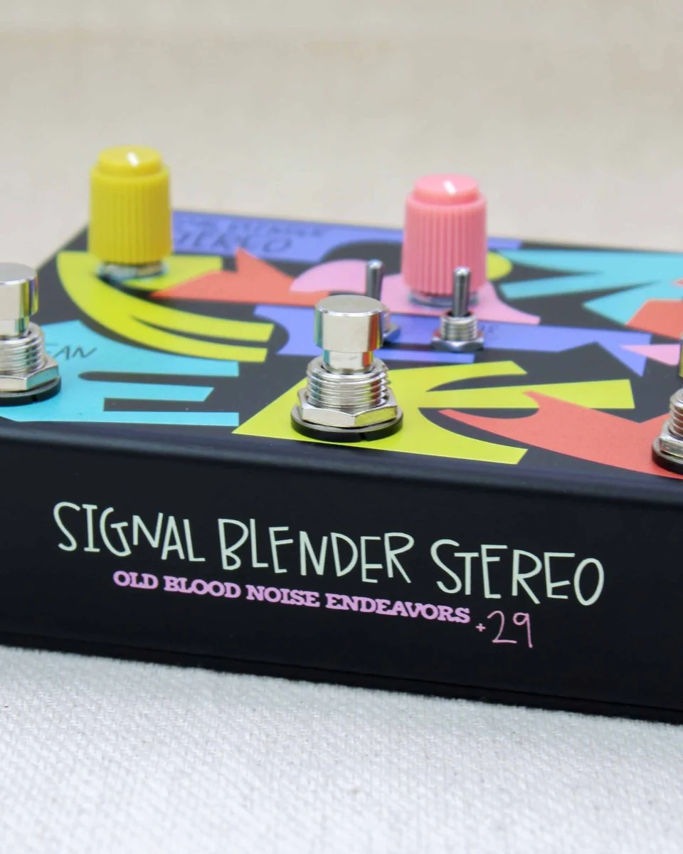 Old Blood Noise Endeavors Signal Blender Stereo FX Pedal - Image 11