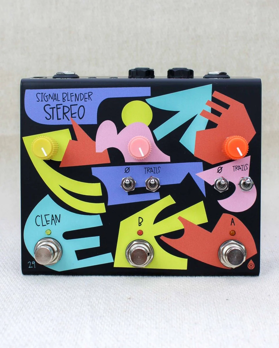 Old Blood Noise Endeavors Signal Blender Stereo FX Pedal - Image 12