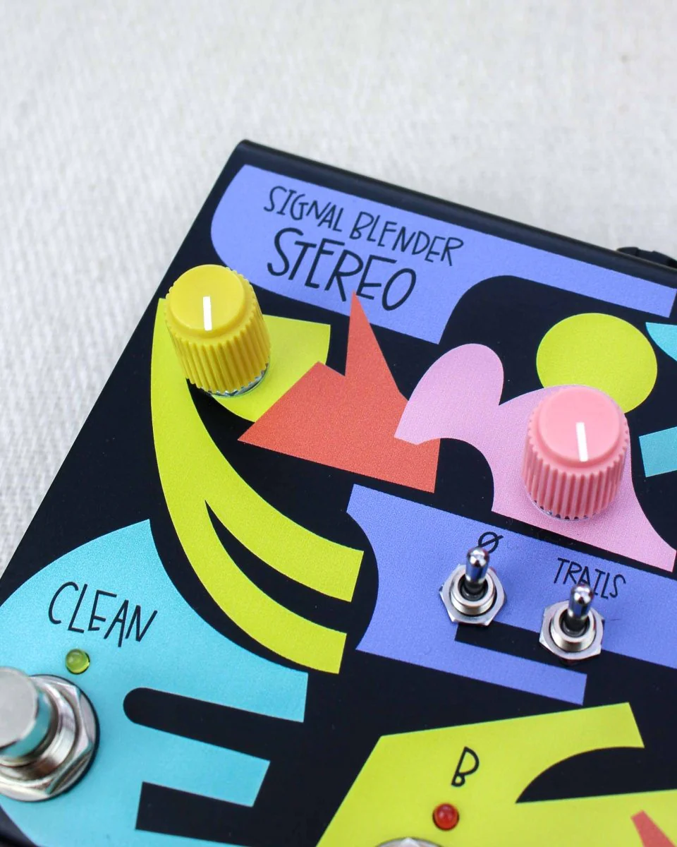 Old Blood Noise Endeavors Signal Blender Stereo FX Pedal - Image 4