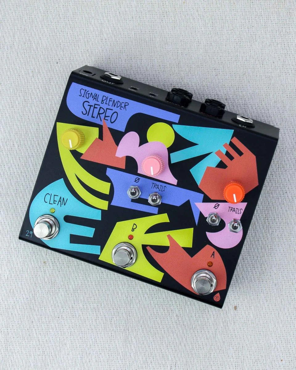 Old Blood Noise Endeavors Signal Blender Stereo FX Pedal - Image 5