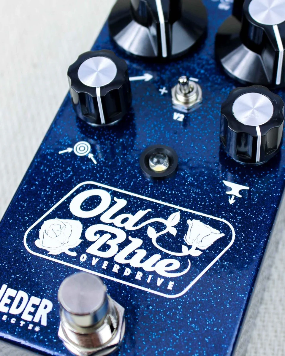 Oneder Effects Old Blue Overdrive V2 FX Pedal - Image 3