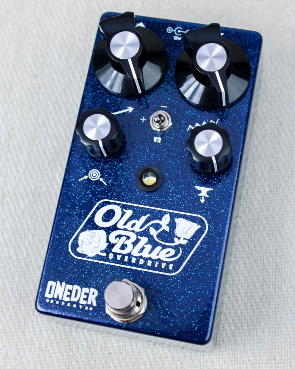 Oneder Effects Old Blue Overdrive V2 FX Pedal - Image 5