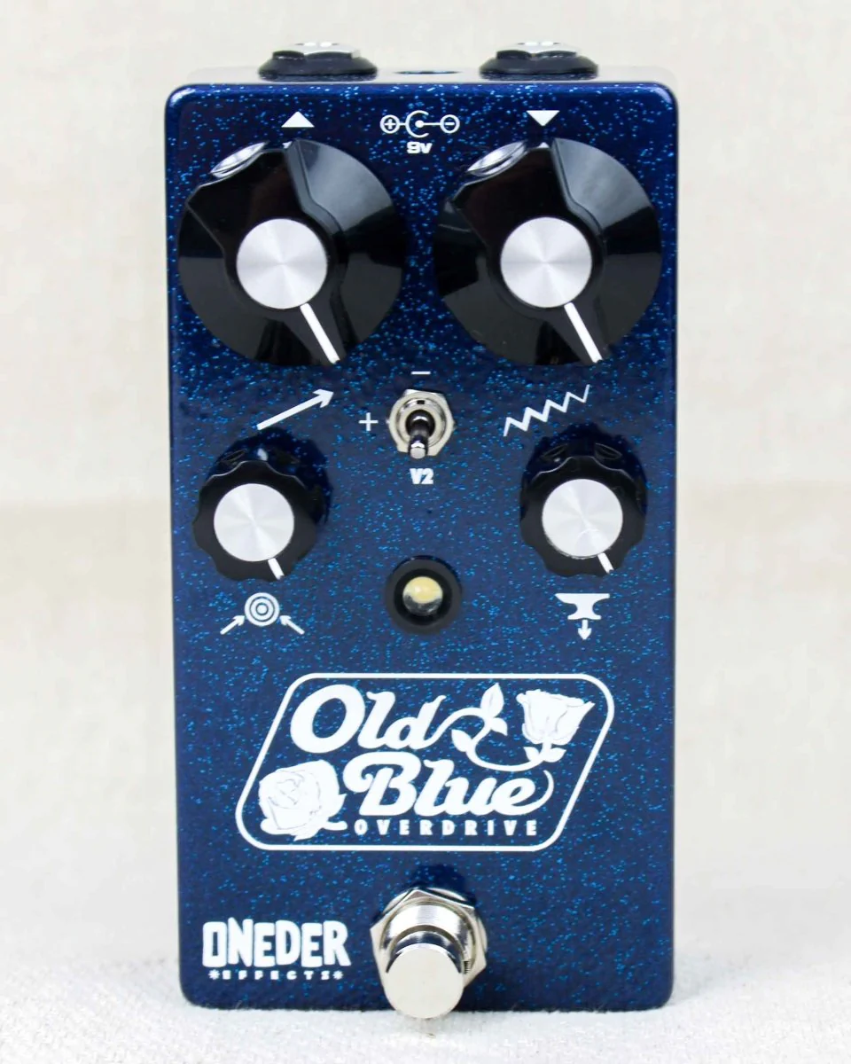 Oneder Effects Old Blue Overdrive V2 FX Pedal - Image 8
