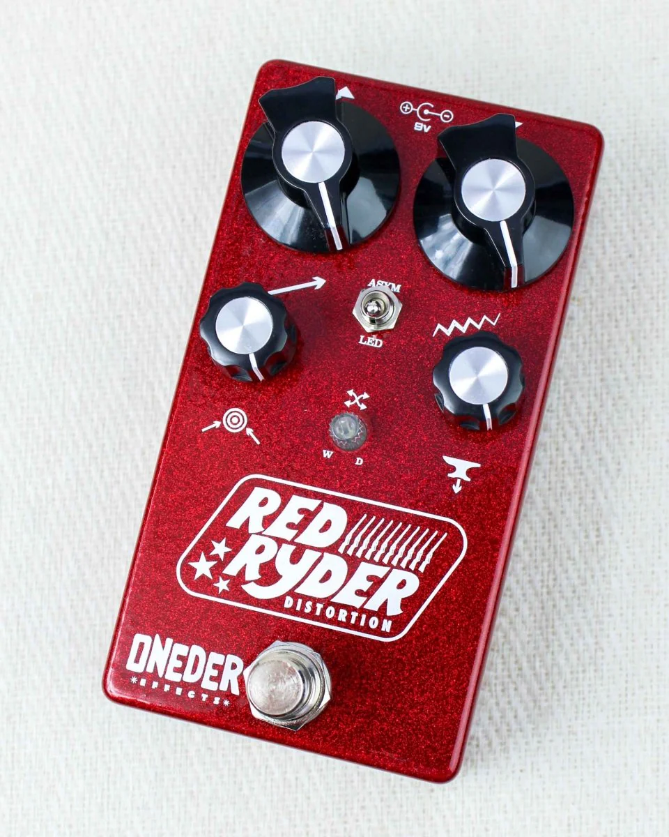 Oneder Effects Red Ryder Distortion FX Pedal - Image 4