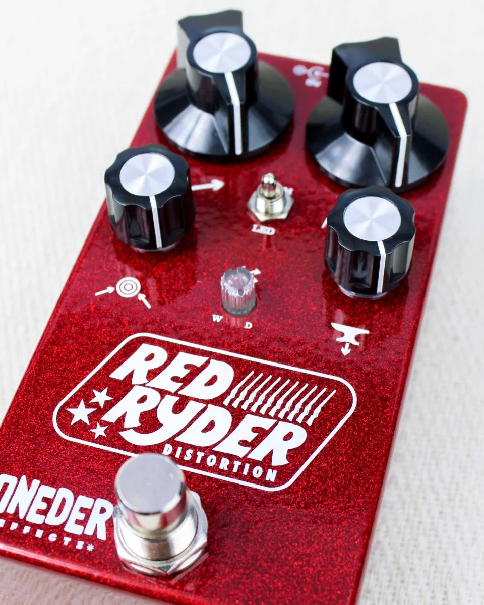 Oneder Effects Red Ryder Distortion FX Pedal - Image 7